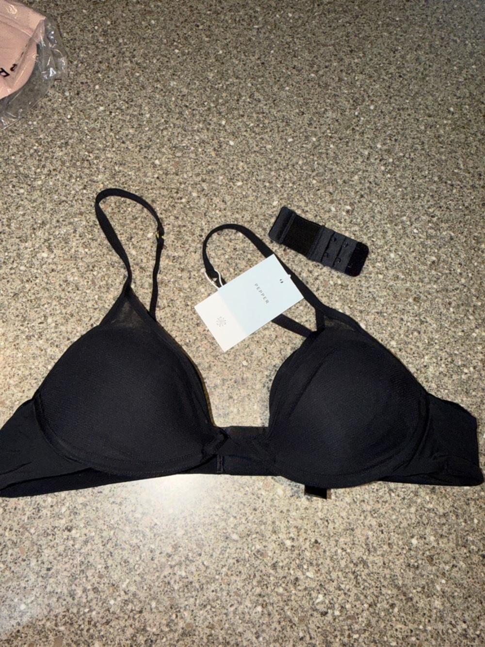 New Pepper All you bra classic Molded Cup Bra - Black